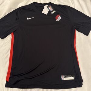 Nike Portland Trail Blazers Team Issue Pre-Game Shirt